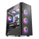 SEGOTEP Axe 5 Siyah 650W 80+ Midi Tower Kasa (Rainbow Fan)