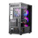 SEGOTEP Axe 5 Siyah 650W 80+ Midi Tower Kasa (Rainbow Fan)